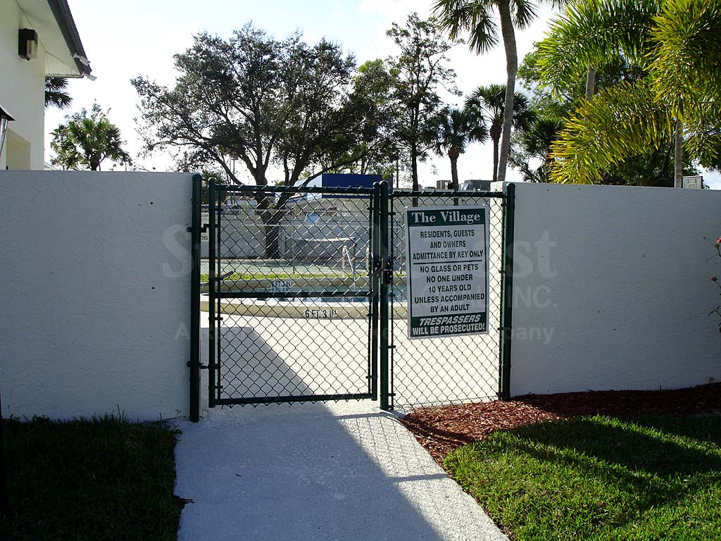 The Village Condominiums Community Pool Safety Fence